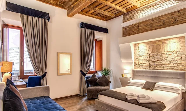 جناح جونيور بسرير مزدوج وسرير فردي مع أريكة، Tritone Top House 6/10
