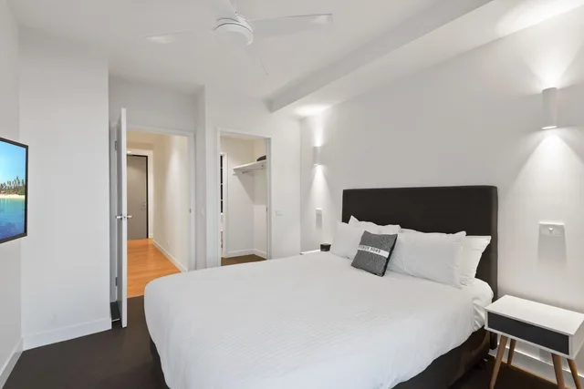 شقة ديلوكس بغرفتي نوم، District Apartments Fitzroy 3/7