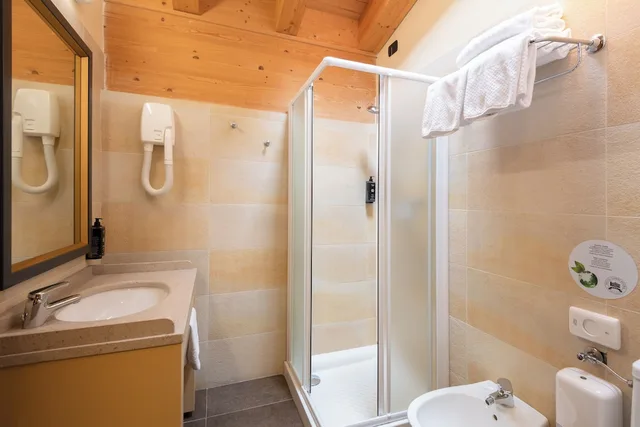 غرفة بسريرين منفصلين، Hotel Garnì Pegra 8/8