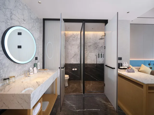 غرفة بسرير كينج، Hilton Garden Inn Huludao Longxing Road 2/2