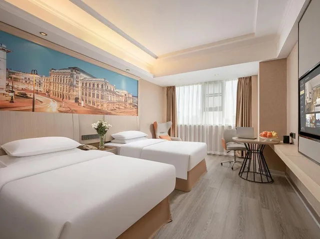 غرفة ديلوكس بسريرين، Vienna Hotel (Nanchang Bayi Square) 1/1