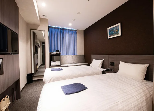 غرفة قياسية مفردة بسريرين منفصلين، Welina Hotel Premier Osaka Namba 1/1