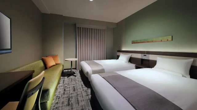 غرفة ديلوكس بسريرين منفصلين، Jr-East Hotel Mets Fukushima 1/2