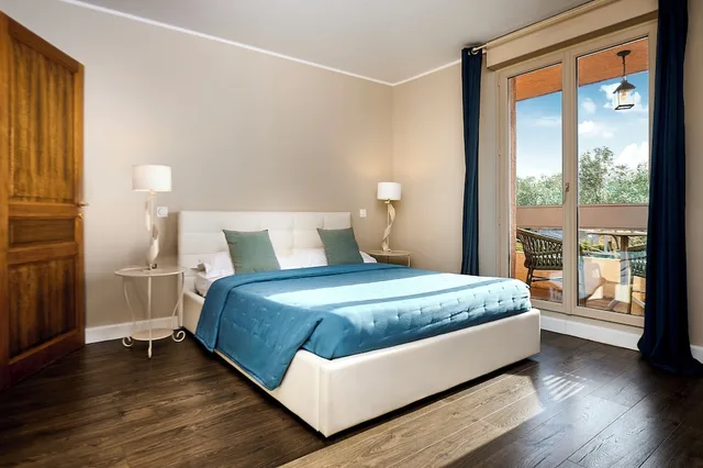غرفة بسرير كوين، Hotel Les Jardins de La Madrague 2/7