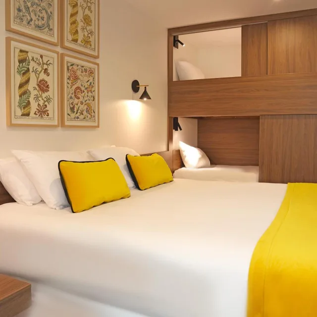 غرفة رباعية، TIMHOTEL LE LOUVRE 4/5