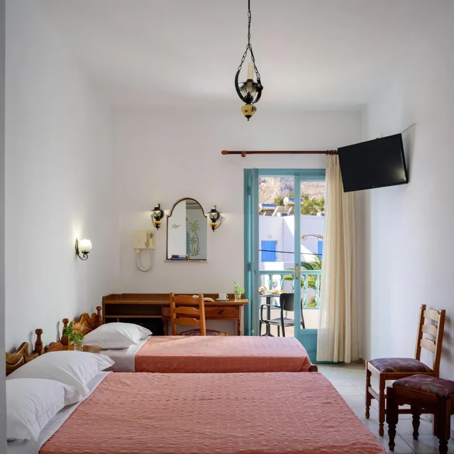 غرفة بسرير مزدوج أو سريرين منفصلين، Hotel Armonia 4/9