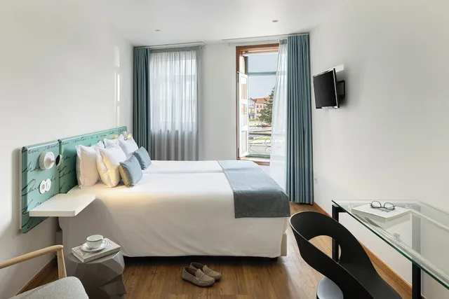 استوديو بسريرين منفصلين بإطلالة على القناة، Hotel Das Salinas 6/10