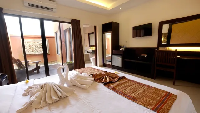 غرفة ديلوكس بسرير مزدوج، Sari Villa Sanur Beach 4/10