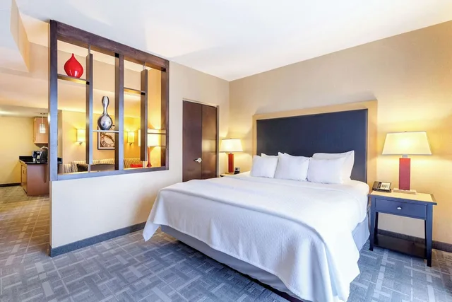 جناح بسريرين كينج بغرفة نوم واحدة مع أريكة، Cambria Hotel Pittsburgh - Downtown 1/10