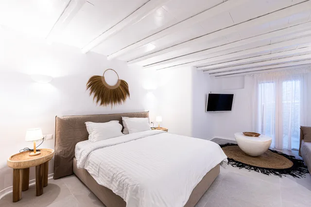 فيلا سوبيريور بسريرين منفصلين وسريرين كوين بـ3 غرف نوم مع أريكة بمسبح خاص، 9 Muses Villas Mykonos 1/6