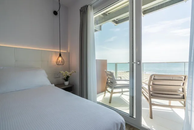 غرفة ديلوكس بسرير مزدوج أو سريرين منفصلين بإطلالة على البحر، Hotel Elite 4/6