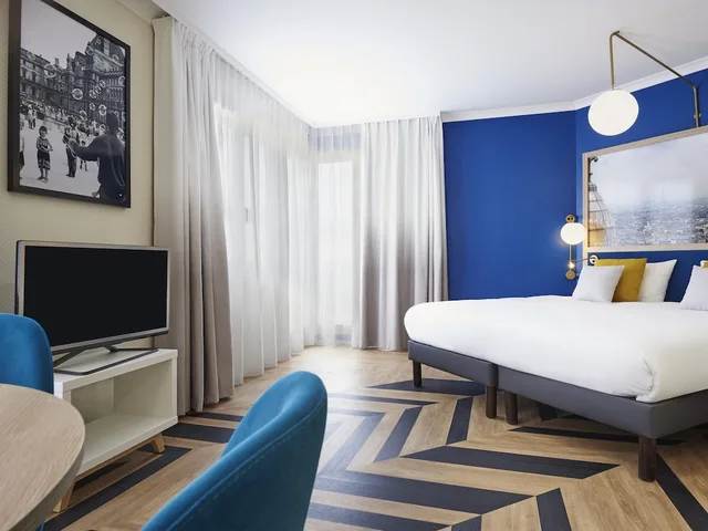 استوديو بسرير مزدوج وسرير فردي، Adagio Paris Porte De Versailles 2/4