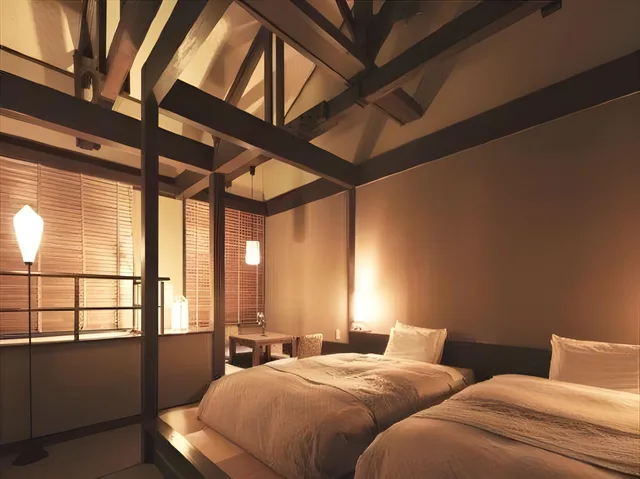 Japanese Western, Maisonette, Twin Beds, Mountain View, Bathtub, Annex، Miyamaso Takamiya 1/1