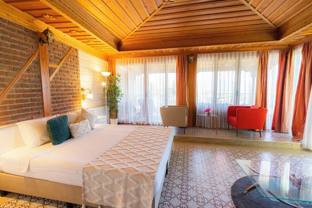 غرفة شهر العسل بسرير مزدوج، Villa Marine Apart Hotel 1/5