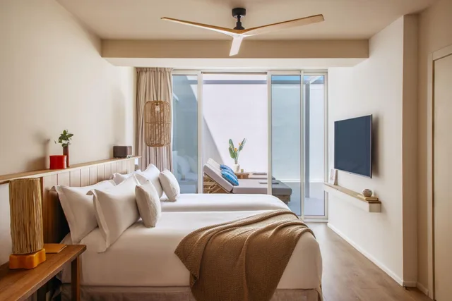 2 Bedrooms, Beyond Me, Suite, King and Queen Bed, Terrace، ME Ibiza - The Leading Hotels of The World 3/6