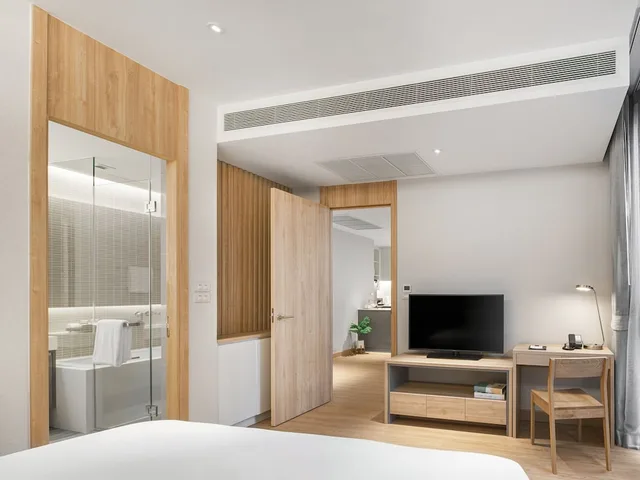 شقة سوبيريور بسرير كينج بغرفة نوم واحدة، Oakwood Suites Bangkok 5/8
