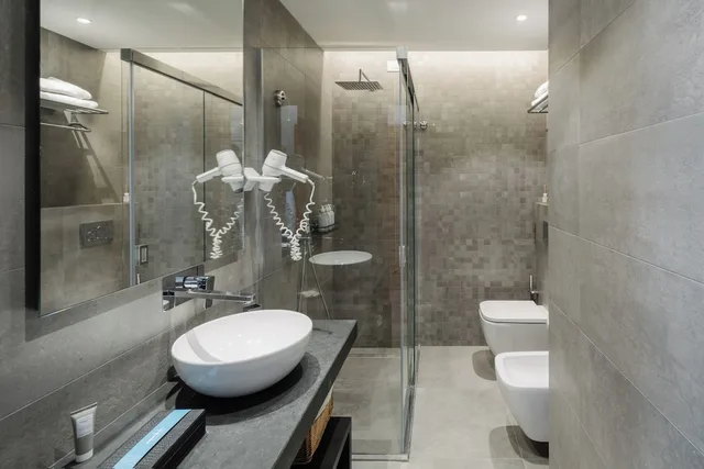 غرفة كلاسيكية بسرير مزدوج بإطلالة على الحديقة، Hotel Aquadulci 4/10