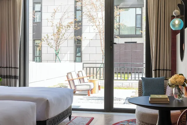 غرفة قياسية بسريرين مزدوجين، Hotel Indigo Sayram Lake by IHG 10/10