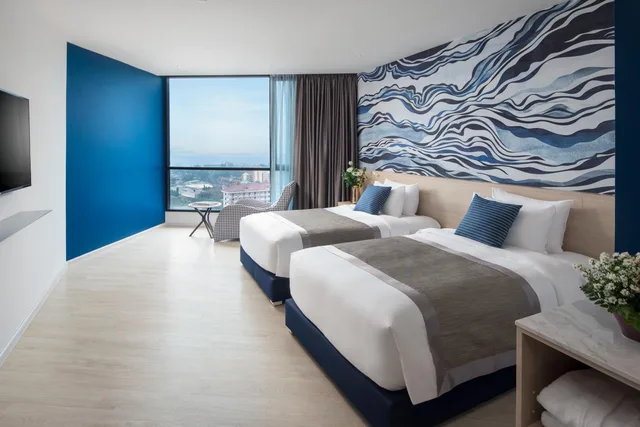غرفة ديلوكس مفردة بإطلالة على المرفأ، Brighton Grand Hotel Pattaya 4/7