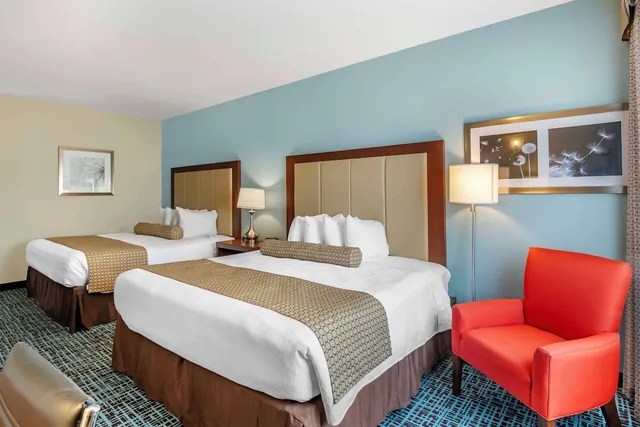 غرفة قياسية بسريرين كوين، Best Western On The River 3/4