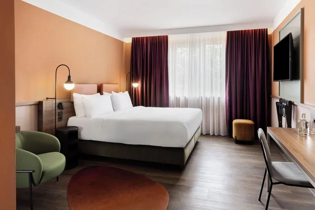 غرفة سوبيريور بسرير كينج بإطلالة، June Six Salzburg, a Tribute Portfolio Hotel 1/3
