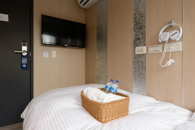 غرفة مفردة بحمام مشترك، Poshpacker Hotel 5/9