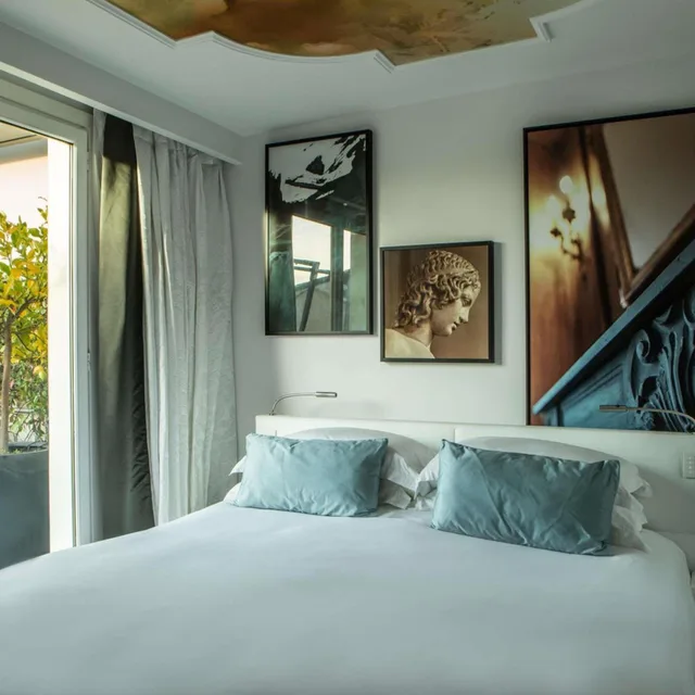 جناح متصل عائلي بشرفة، Sofitel Rome Villa Borghese Hotel 3/7