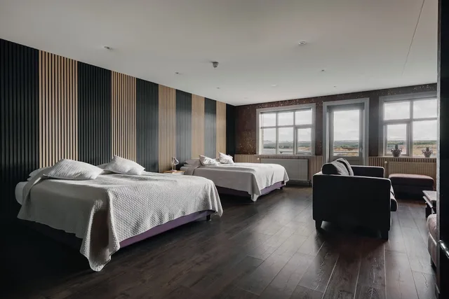 جناح عائلي بسرير كوين وسريرين منفصلين بشرفة، HOTEL KRIUNES 5/9