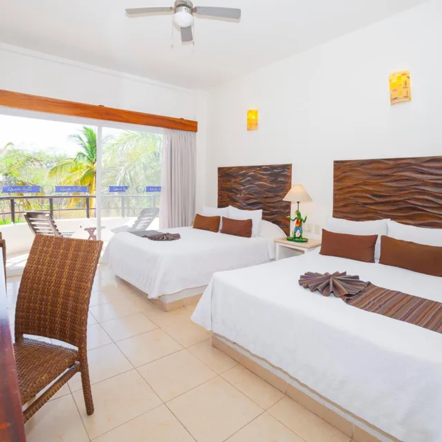غرفة قياسية بسرير مزدوج بإطلالة على الجبل، Quinta Bella Huatulco 2/4
