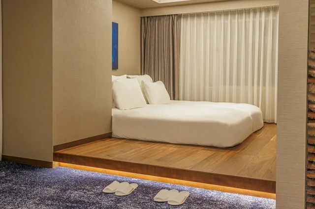 جناح جونيور بسريرين منفصلين مع دخول الصالة، Ana Crowne Plaza Hotel Hiroshima 1/3
