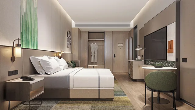 غرفة قياسية بسرير فردي، Holiday Inn Guilin Qixing By IHG 1/2