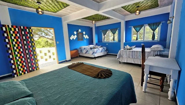 غرفة ثلاثية بسرير مزدوج، ECO HOTEL UXLABIL ATITLAN 5/7