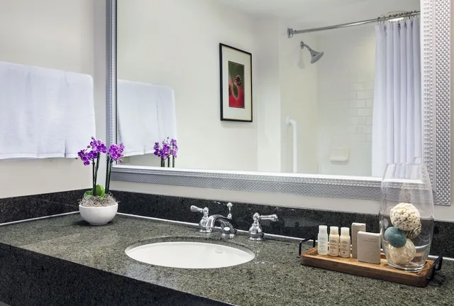 غرفة بسرير كينج لذوي الإعاقة، Renaissance Fort Lauderdale Marina Hotel 2/2