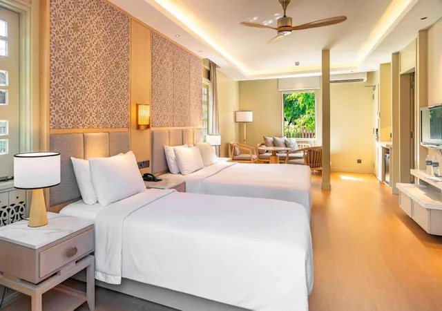 Garden, Family, 1 King and 1 Single Beds, Sofa, Pelangi Beach Resort and Spa 2/2