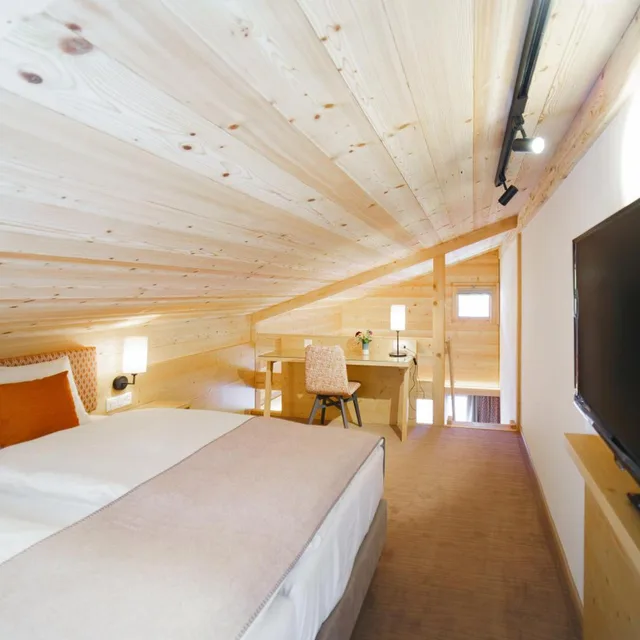 غرفة عائلية بإطلالة على الجبل، Hotel Gstaaderhof 3/9