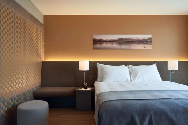 Suite, King Bed, Lake Side، Radisson Blu Hotel Lucerne 2/4