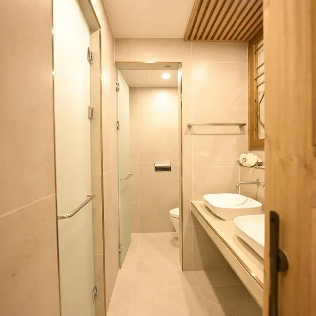 غرفة فاخرة ثلاثية بسرير فردي، Hanok Hotel DAAM Seoul 3/4