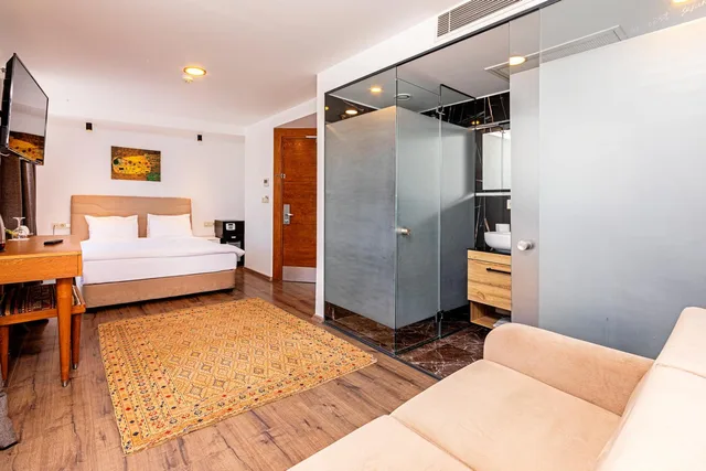 جناح بإطلالة على البحر بشرفة، Neda Hotel Istanbul 4/4