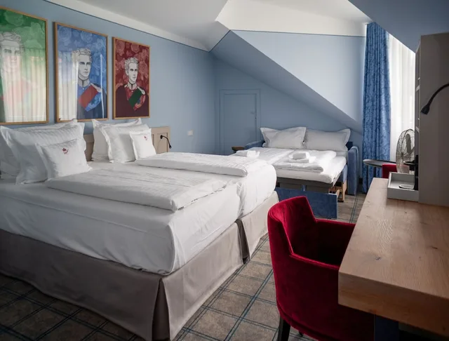 غرفة ديلوكس بسرير مزدوج، Hotel Konig Ludwig Ii 2/6