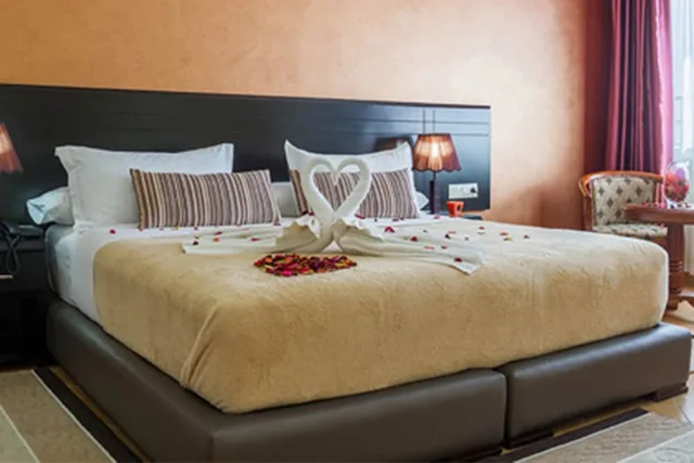 غرفة بسرير كوين، Hotel Suite Martil 1/3