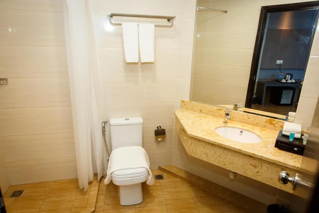 غرفة ديلوكس بسريرين منفصلين، Lintas Platinum Hotel 1/4