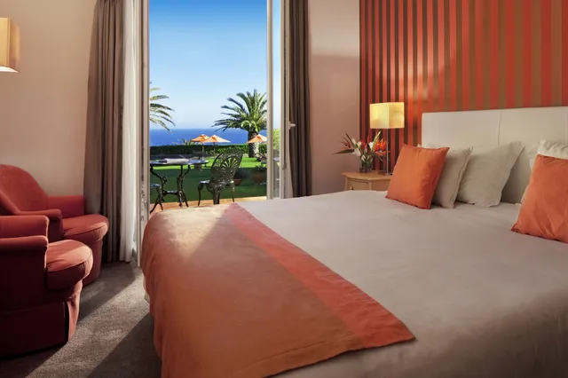 غرفة ديلوكس بسرير كينج بإطلالة على البحر، Hotel Senhora Da Guia 2/10