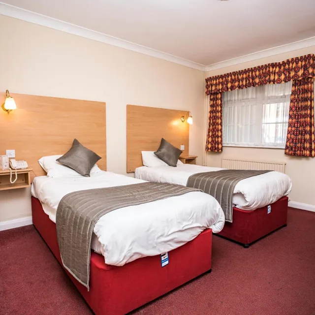 غرفة بسريرين منفصلين، Borough Arms Hotel 1/8