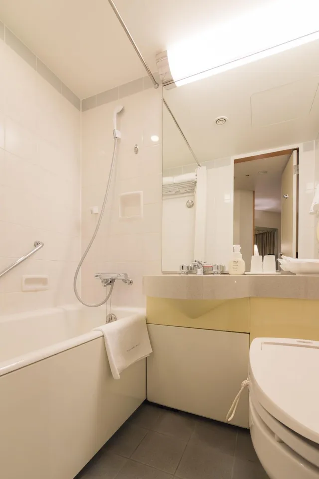 غرفة اقتصادية بسريرين منفصلين للمدخنين، Jr Hotel Clement Takamatsu 4/4