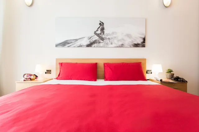 2 Bedrooms, Condo, Classic, Double and Twin Beds, Villaggio Olimpico Apartments 1/2