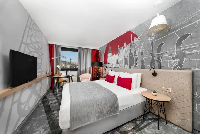 غرفة بريفيليج بسرير مزدوج، Mercure Budapest Castle Hill 2/7