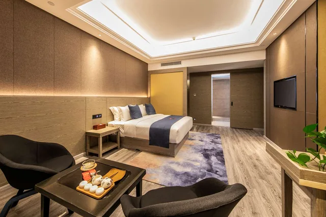 غرفة ديلوكس بسرير كوين، Ouyue Hotel Fuzhou 1/2
