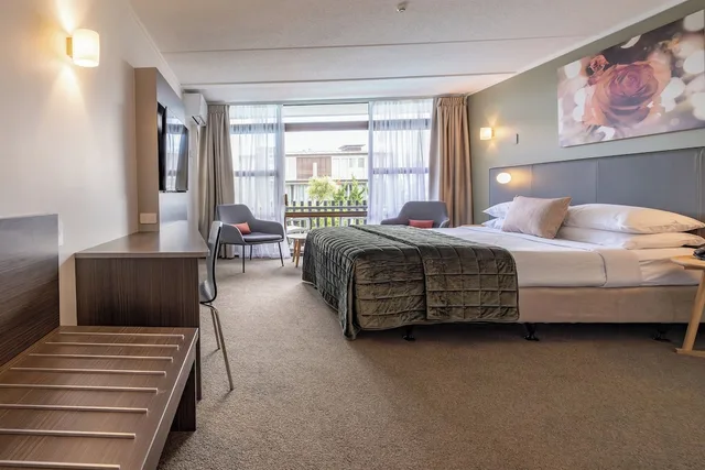 غرفة سوبيريور بسرير كينج في الطابق الأرضي، Rose Park Hotel Auckland 4/10