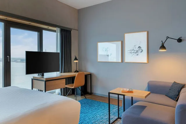 استوديو بسرير كوين بإطلالة على المرفأ، Residence Inn By Marriott Amsterdam Houthavens 5/10