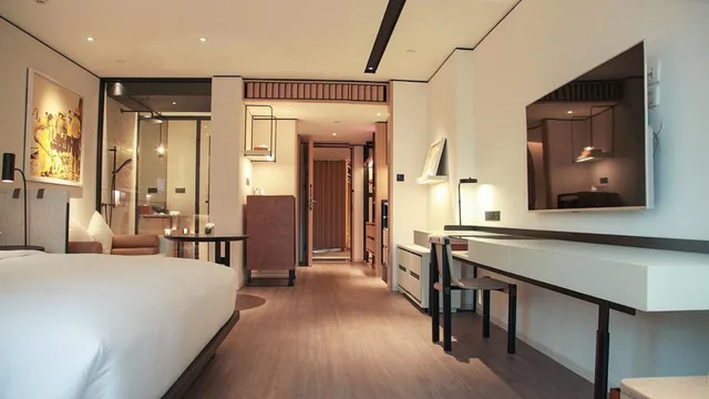 غرفة ديلوكس بسرير مزدوج، THE MUMIAN HOTEL Shenzhen Luohu 1/1